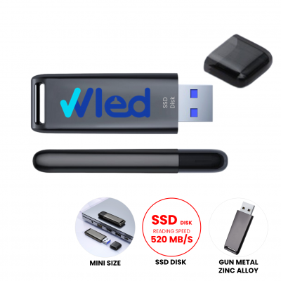 VYSOKORÝCHLOSTNÝ PRENOSNÝ SSD DISK S USB-A KONEKTOROM