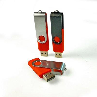 USB flash disk 2.0 TWISTER, 16 GB, červená farba (UDM001)